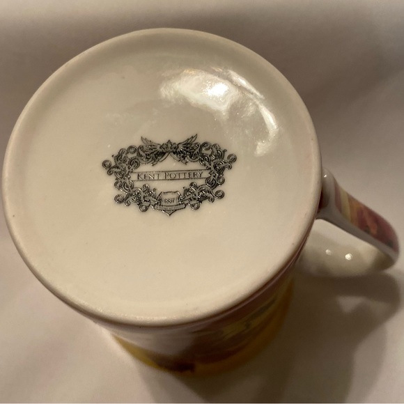 Kent Pottery Vincent Van Gogh Sunflowers 10 oz Artist Coffee Mug Cup Rare in EUC - Picture 5 of 5